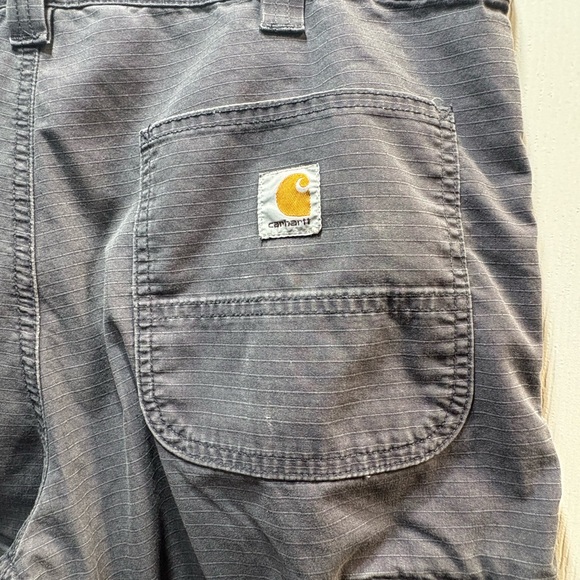 Carhartt Men's Grey Cargo Pants - Picture 4 of 5